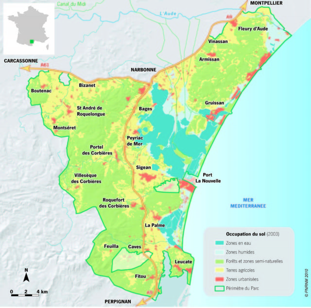 Carte territoire Parc